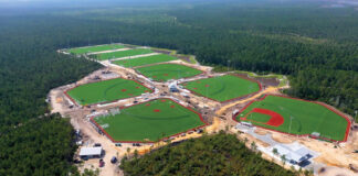 Pcb Sports Complex Aerial